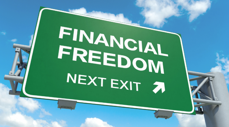 Financial Freedom Sign